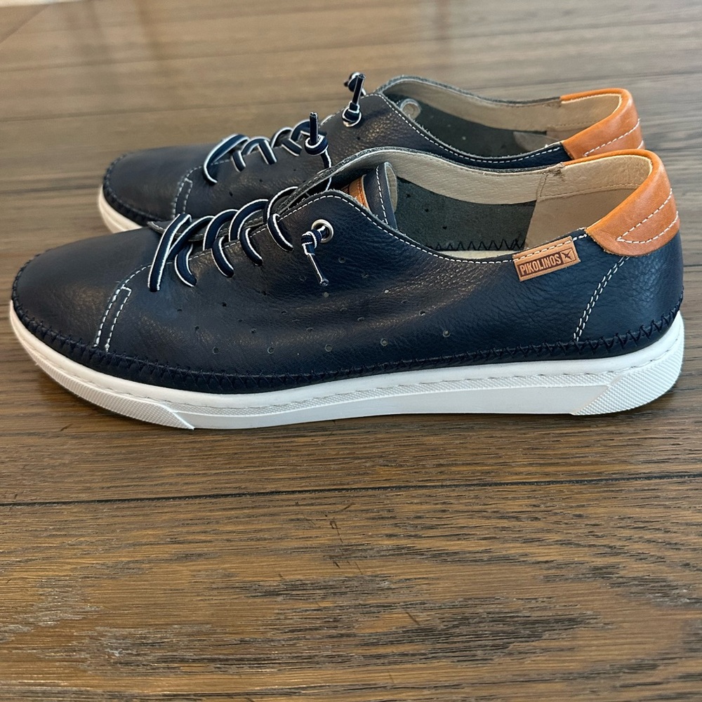 PIKOLINOS Navy and Orange Men's Sneakers‎ Size EU 43 Size US 10 Like New